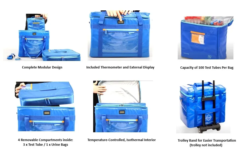 Temperature controlled insulated medical carrier